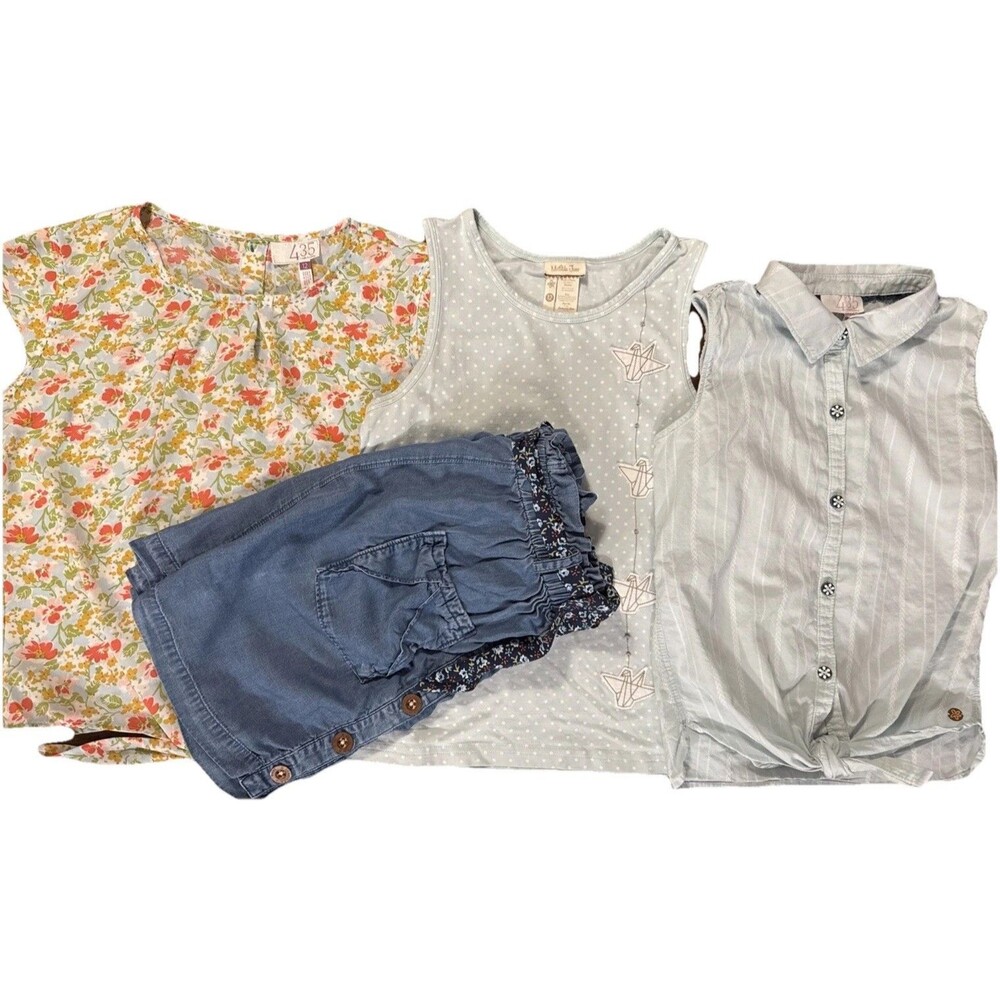 Matilda Jane Hello Lovely Lot - 3 Tops - Good Luck, Confident Cool, Soar +Skirt